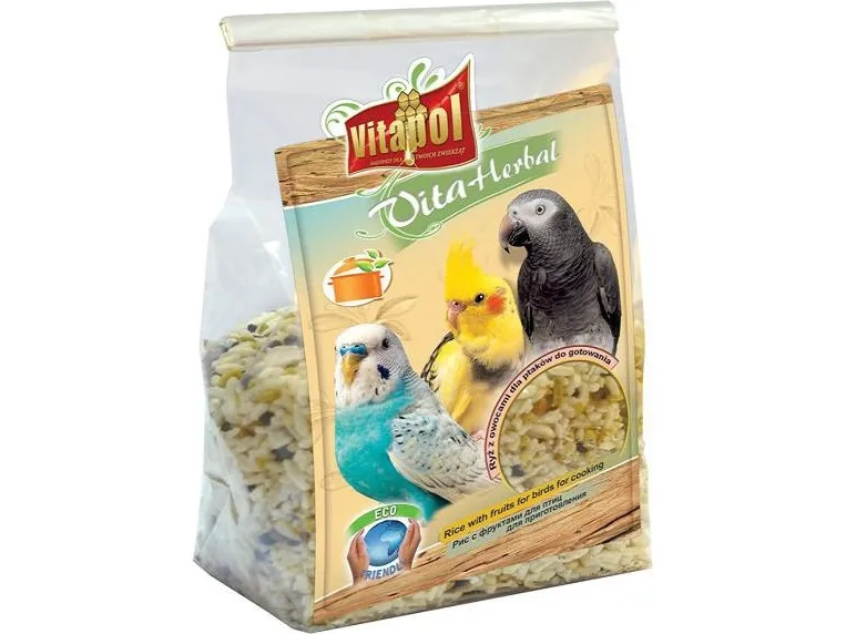 VITA HERBAL - RIS MED FRUGT TIL KOGNING TIL FUGLE 130g