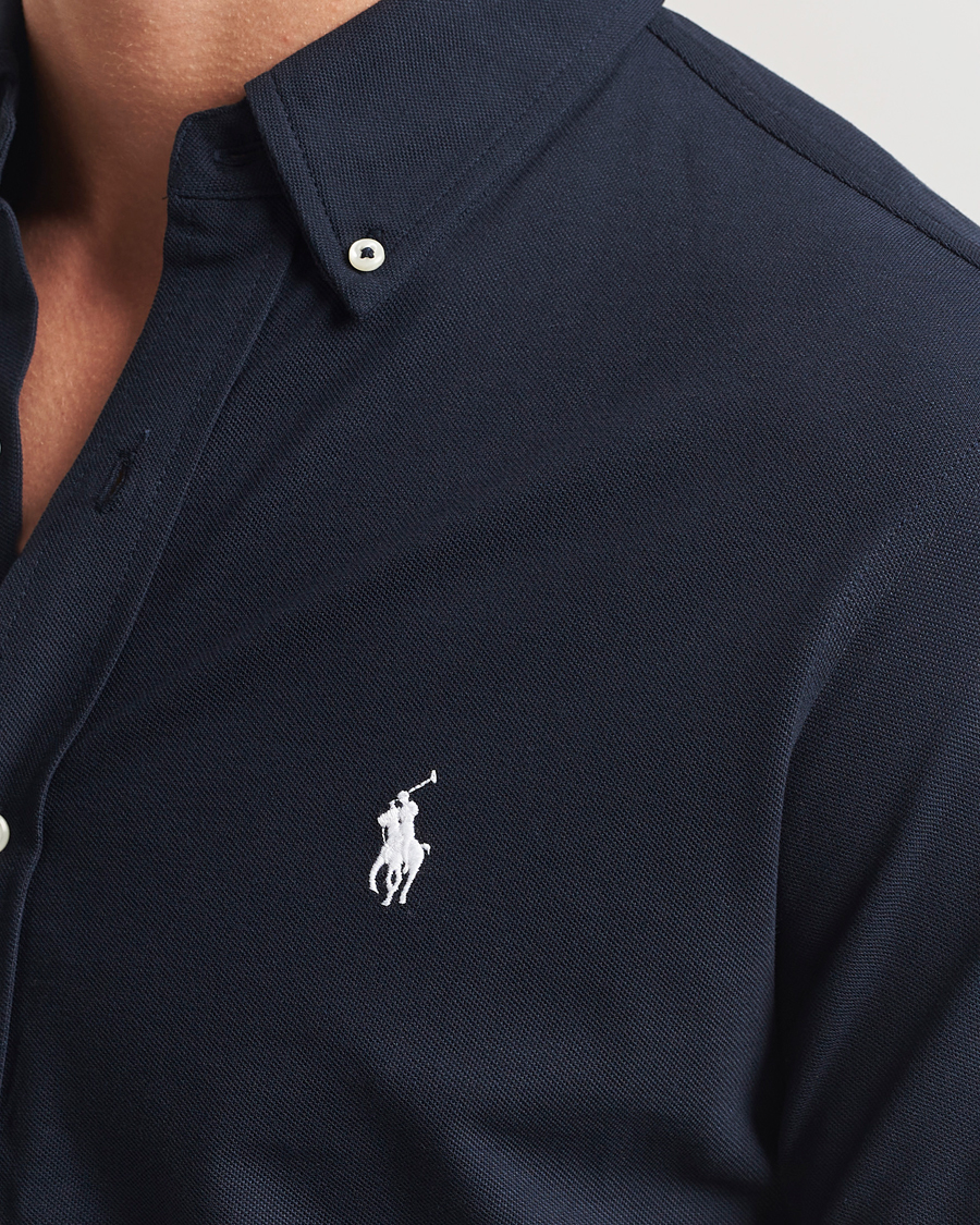 Polo Ralph Lauren Featherweight Mesh Shirt Aviator Navy