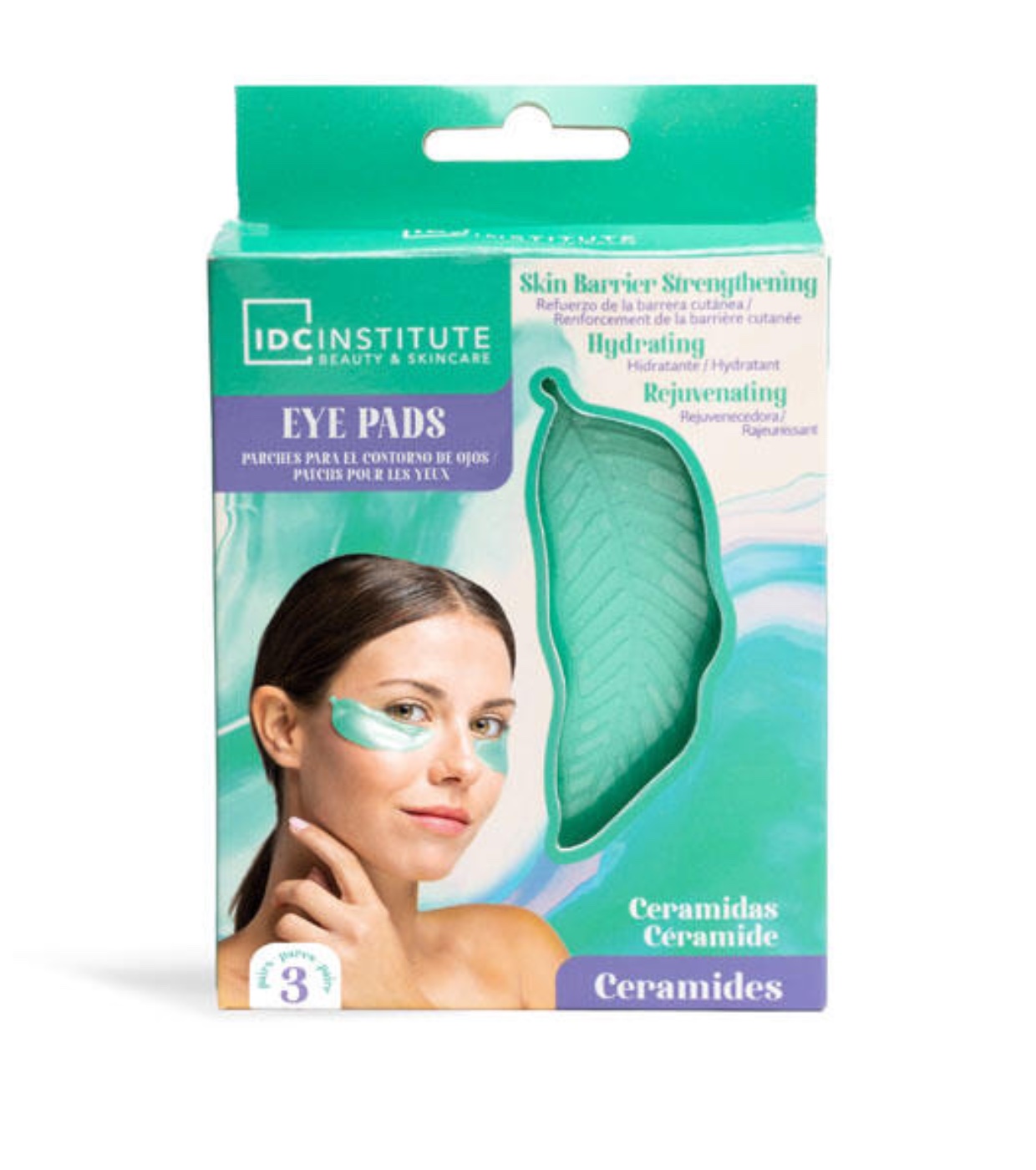 Instituto IDC - Adesivos de ceramida para os olhos - 3 pares
