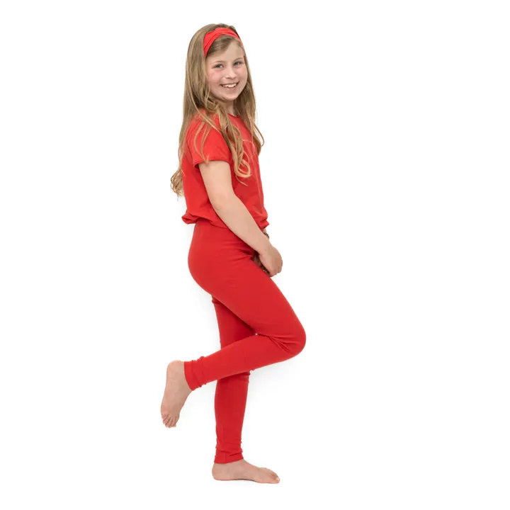 Minimalisma T-Shirt Coton Bio | Rouge framboise