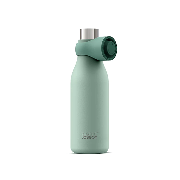 Bouteille isotherme isolée sous vide Loop 500 ml vert mat Joseph Josep