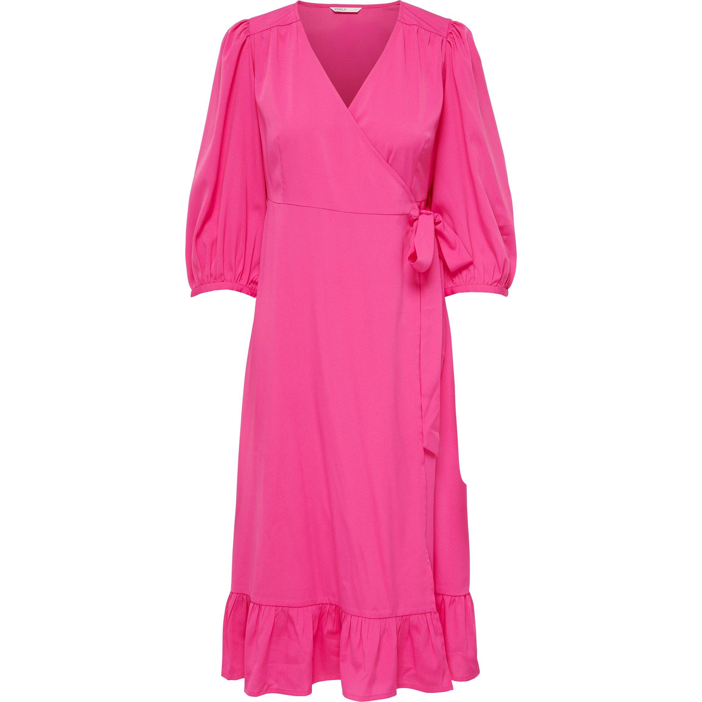 Only Olivia Wrapped Dress Womens