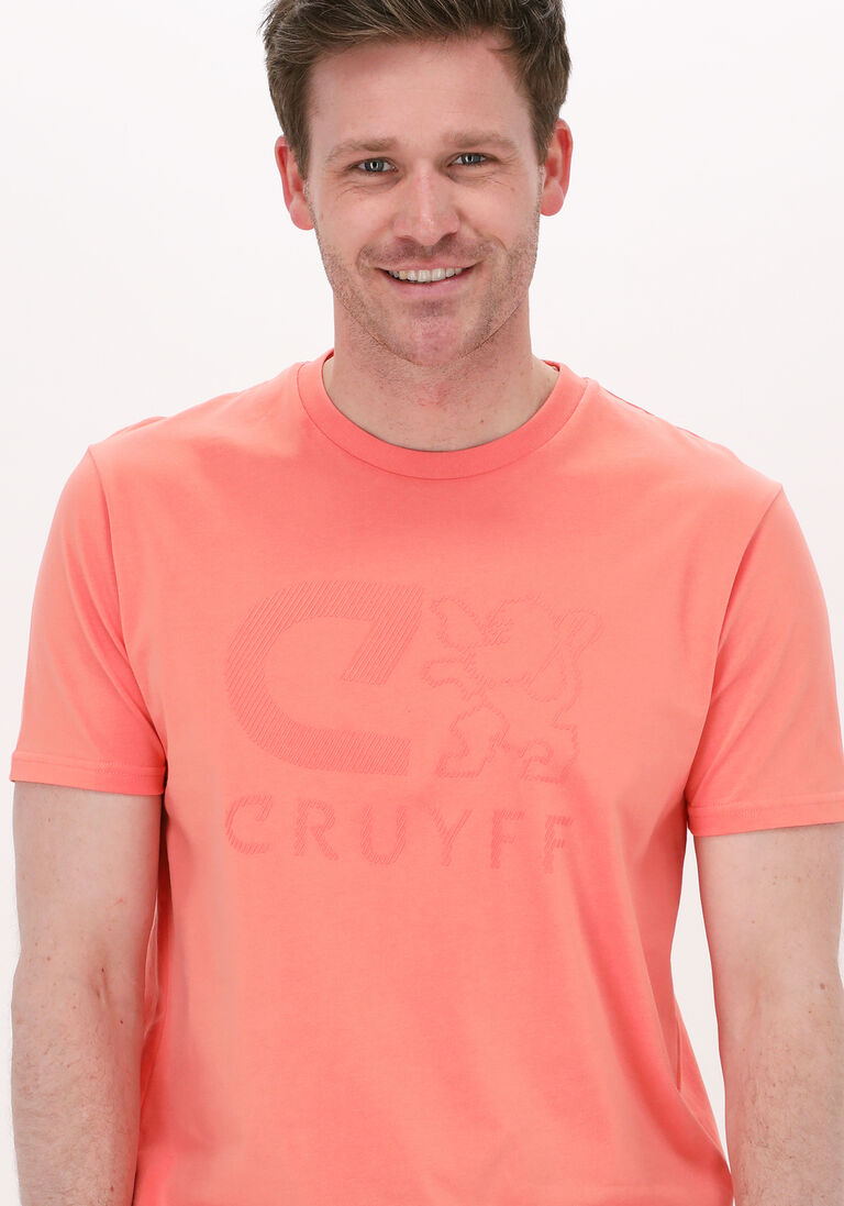 CRUYFF roze cruyff t-shirt ximo tee - cotton