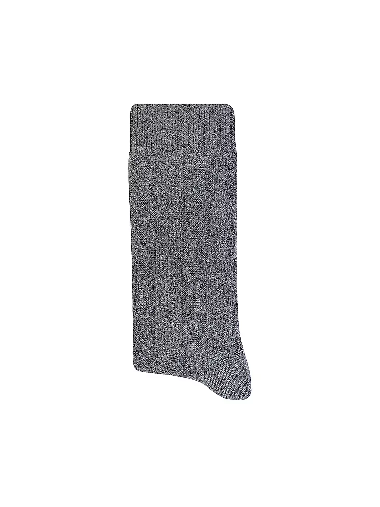 LUISE STEINER Trachtensocken dunkelgrau grau