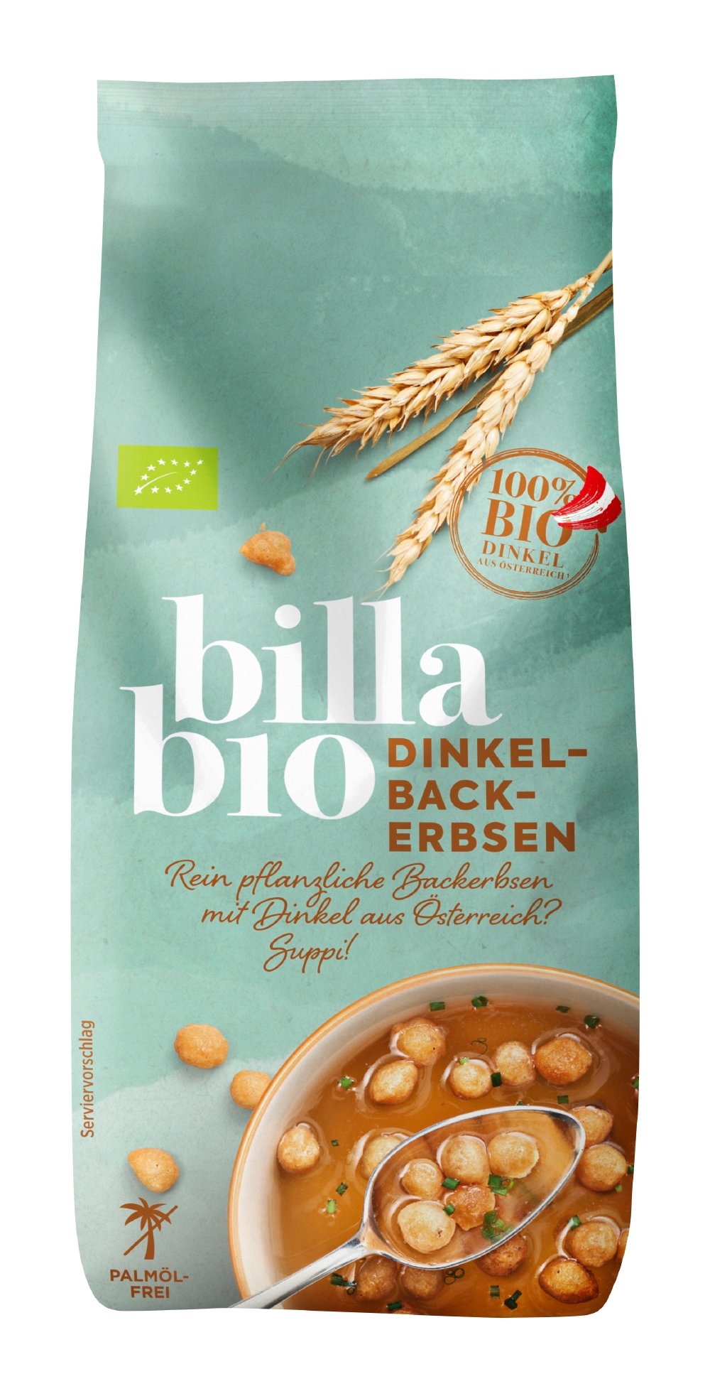 BILLA Bio Dinkel Backerbsen