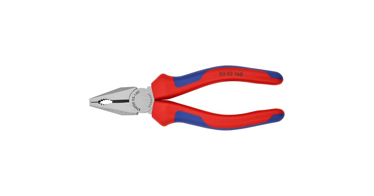 KNIPEXCombinatietang 03 02 160  (Blauw)