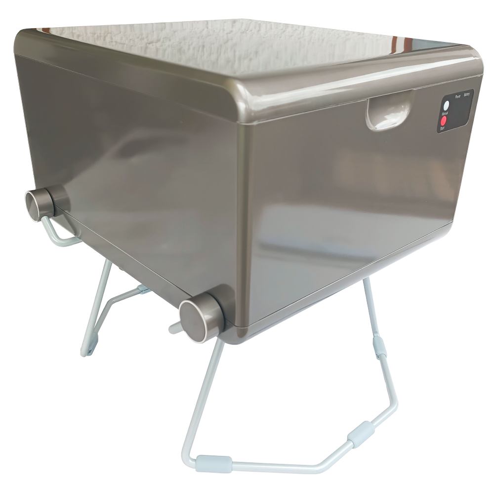 LooSeal® EVO mobile Verschweißer-Toilette grau