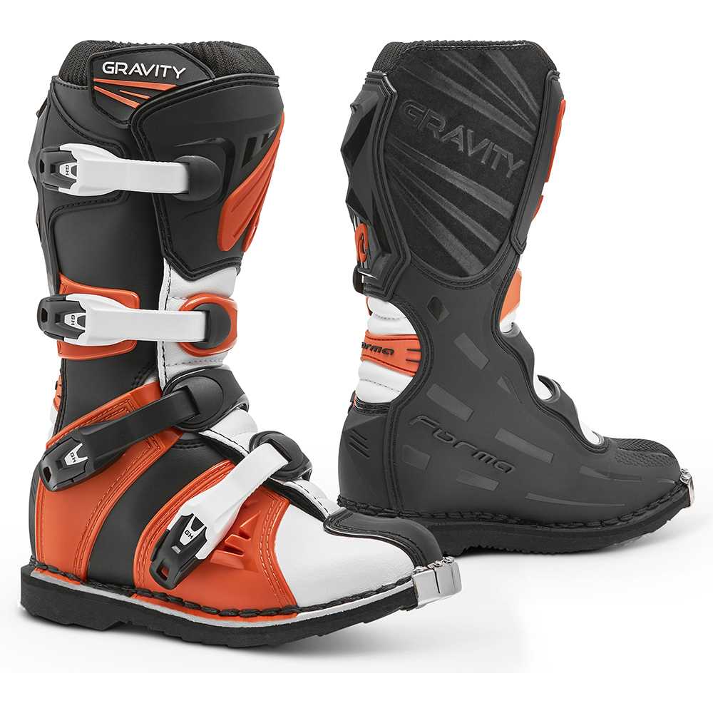 Forma - Bottes Enfant Gravity Noir / Orange / Blanc