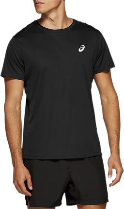 ASICSCORE Shortsleeve TOP - schwarz