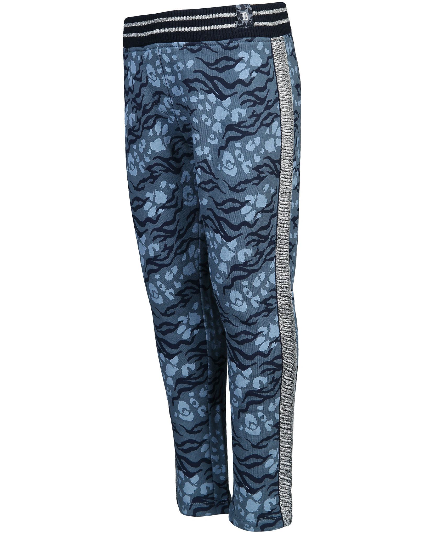 Stoffhose SHINY in blau