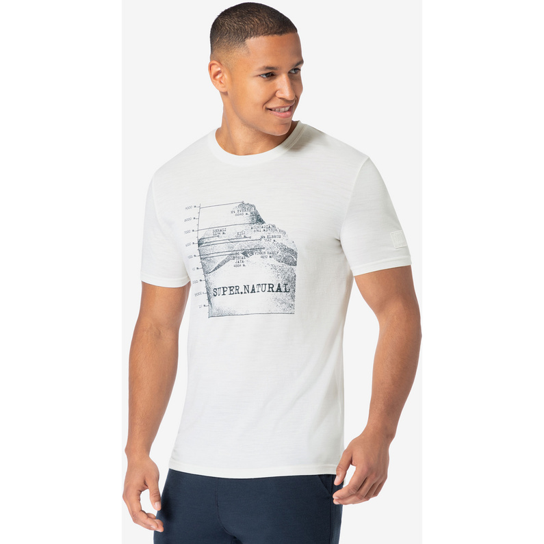 Super.Natural Herren Bio J 7 Peaks T-Shirt