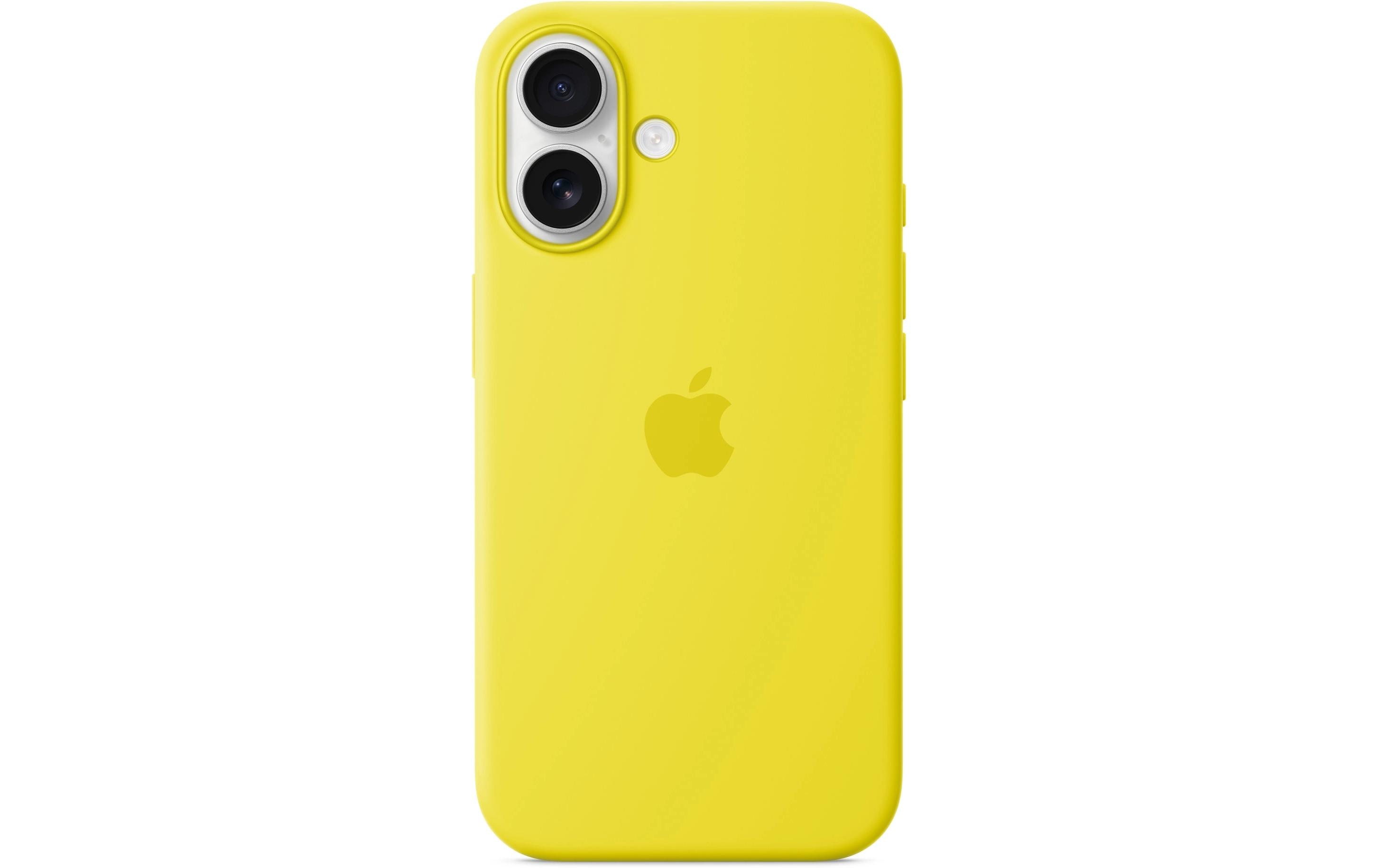 Silicone Case mit MagSafe iPhone 16 SternfruchtSilikon-Backcover mit «MagSafe» für das Apple iPhone 16