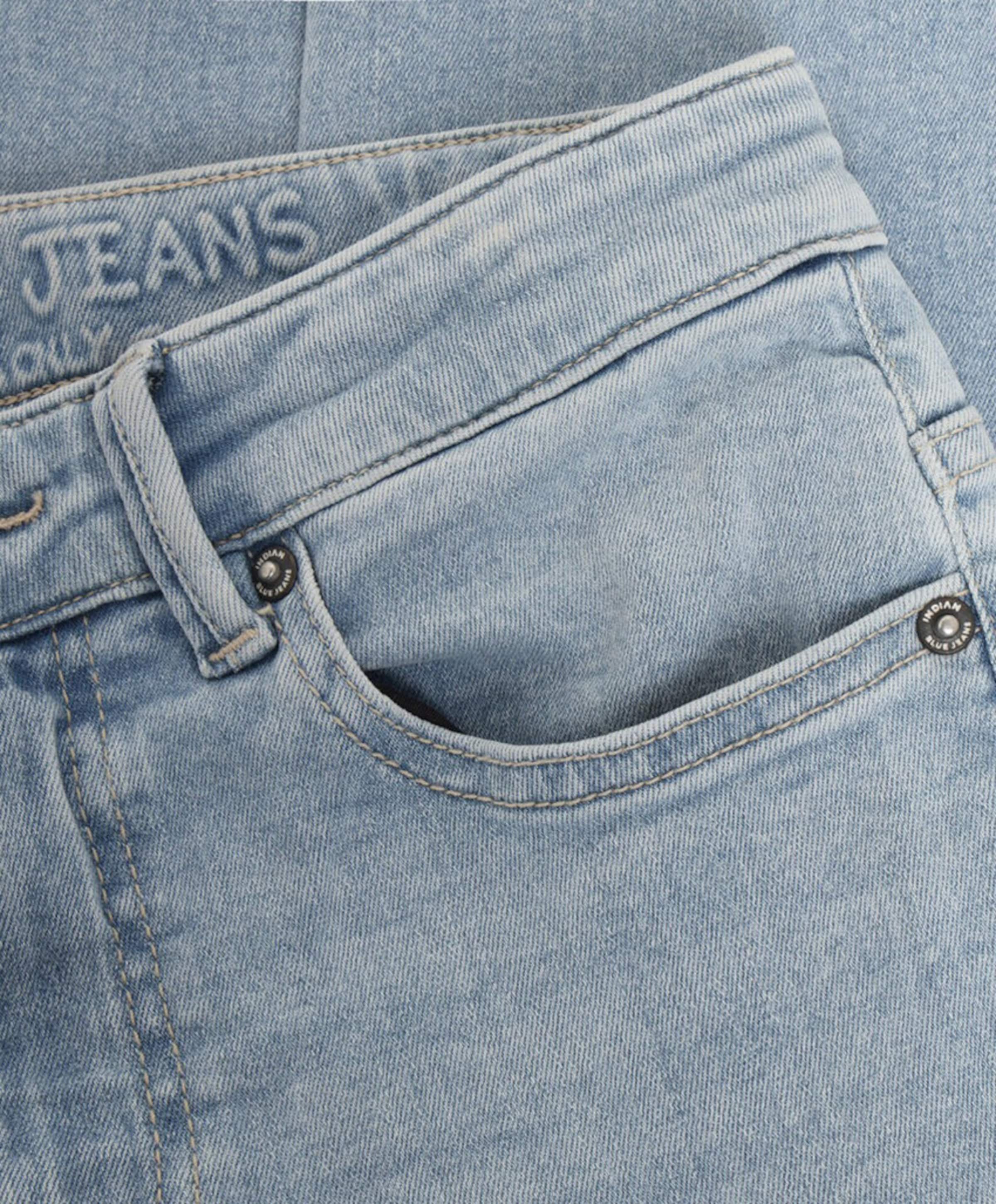 Indian Blue Jeans Wide Straight Fit Blue jeans jongens jeans blauw