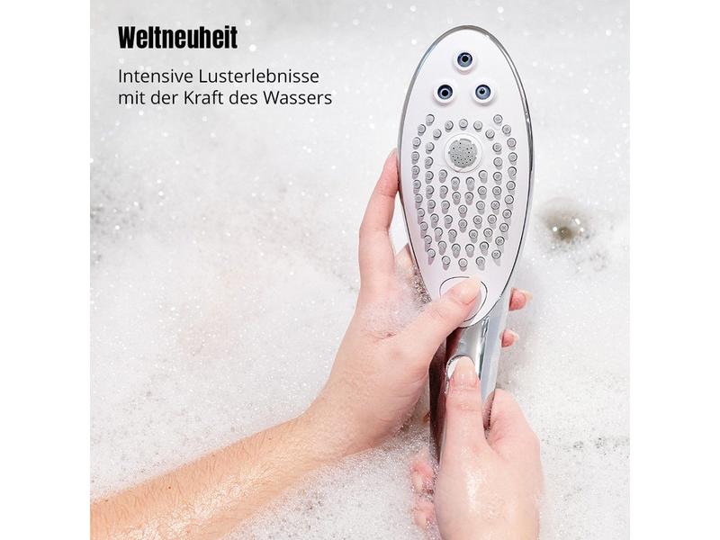 Womanizer Vibrator Wave Chrome Hochwertiger Klitoris-Vibrator in Form einer Duschbrause