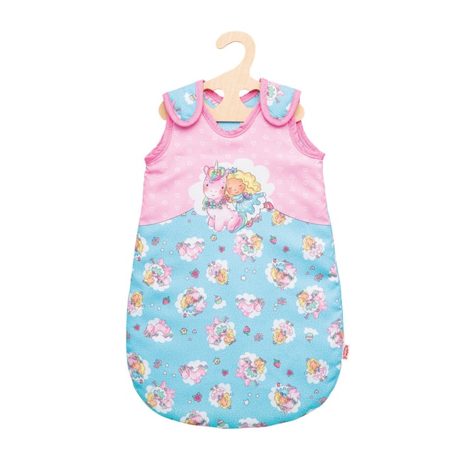Puppenschlafsack - Einhorn und Fee - Größe 35 - 45 cm