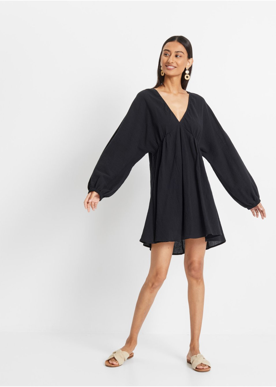 Robe à manches ballon