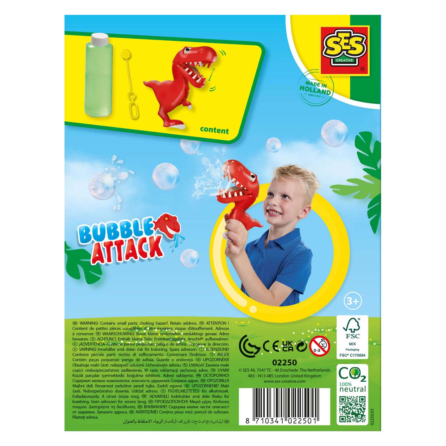 SES Bubble Happer Dino Bellenblaas