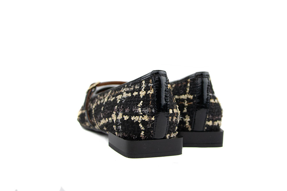 Ángel Alarcón Bandschoen Tweed Black