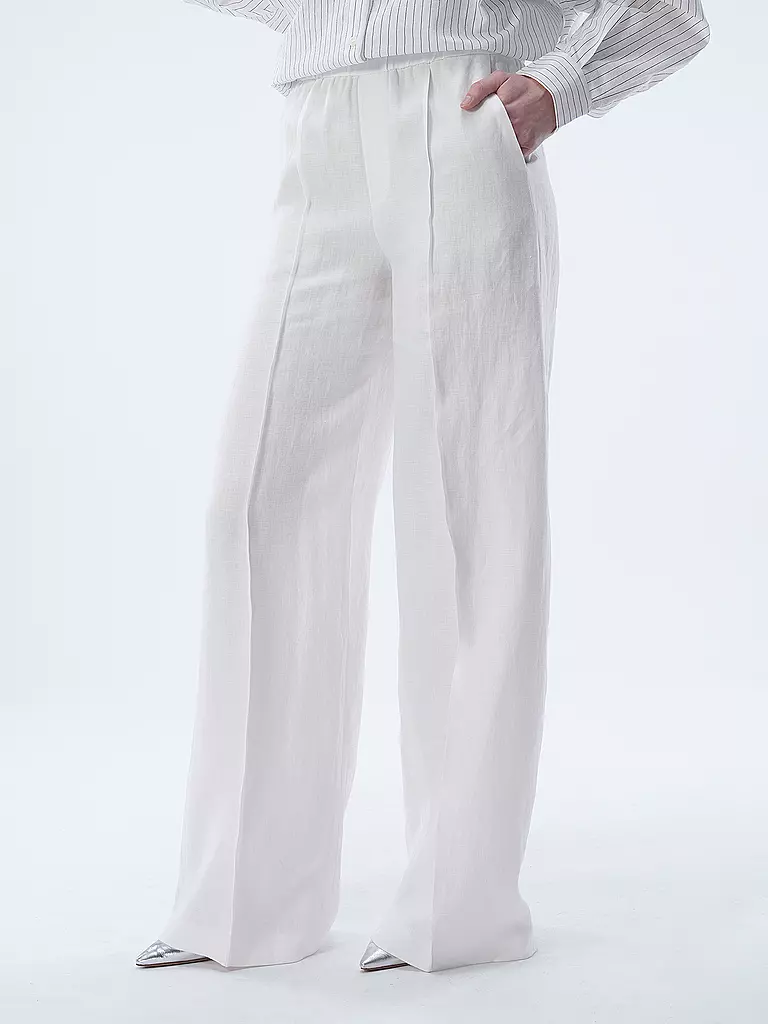 DRYKORN Marlenehose EARN  weiss