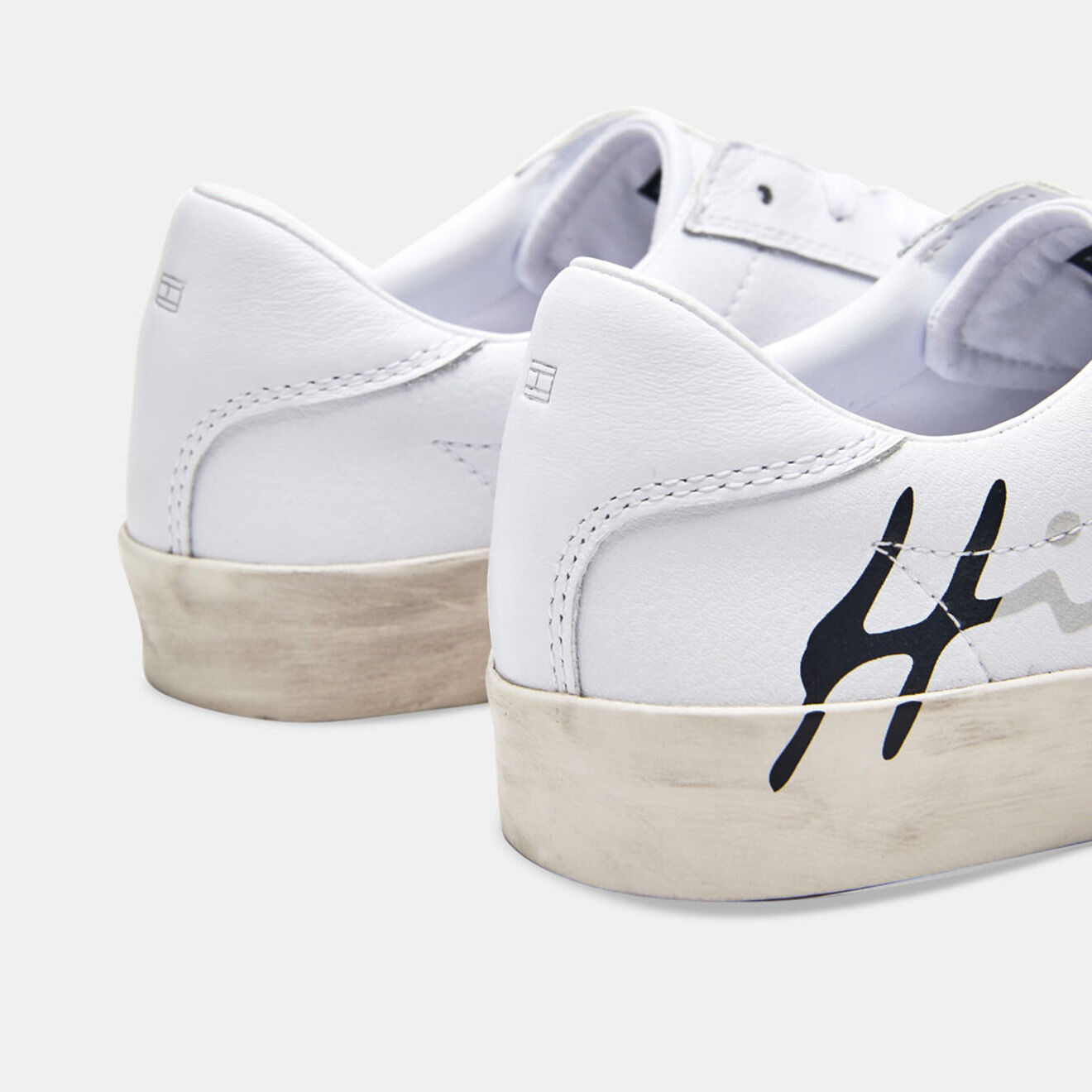 Tommy Hilfiger Baskets en Cuir J3 Rwb Signature blanches
