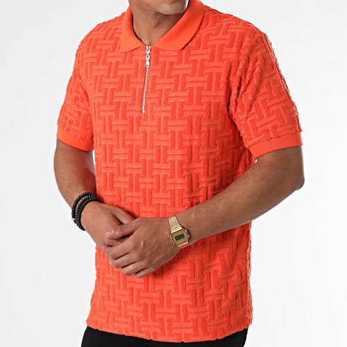 Polo Manches Courtes PL-10 Orange