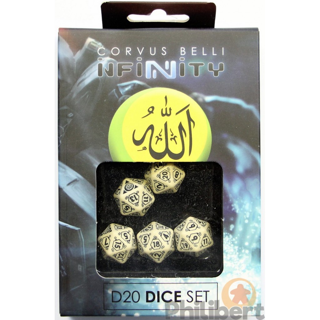 Infinity - Haqqislam D20 Dice Set