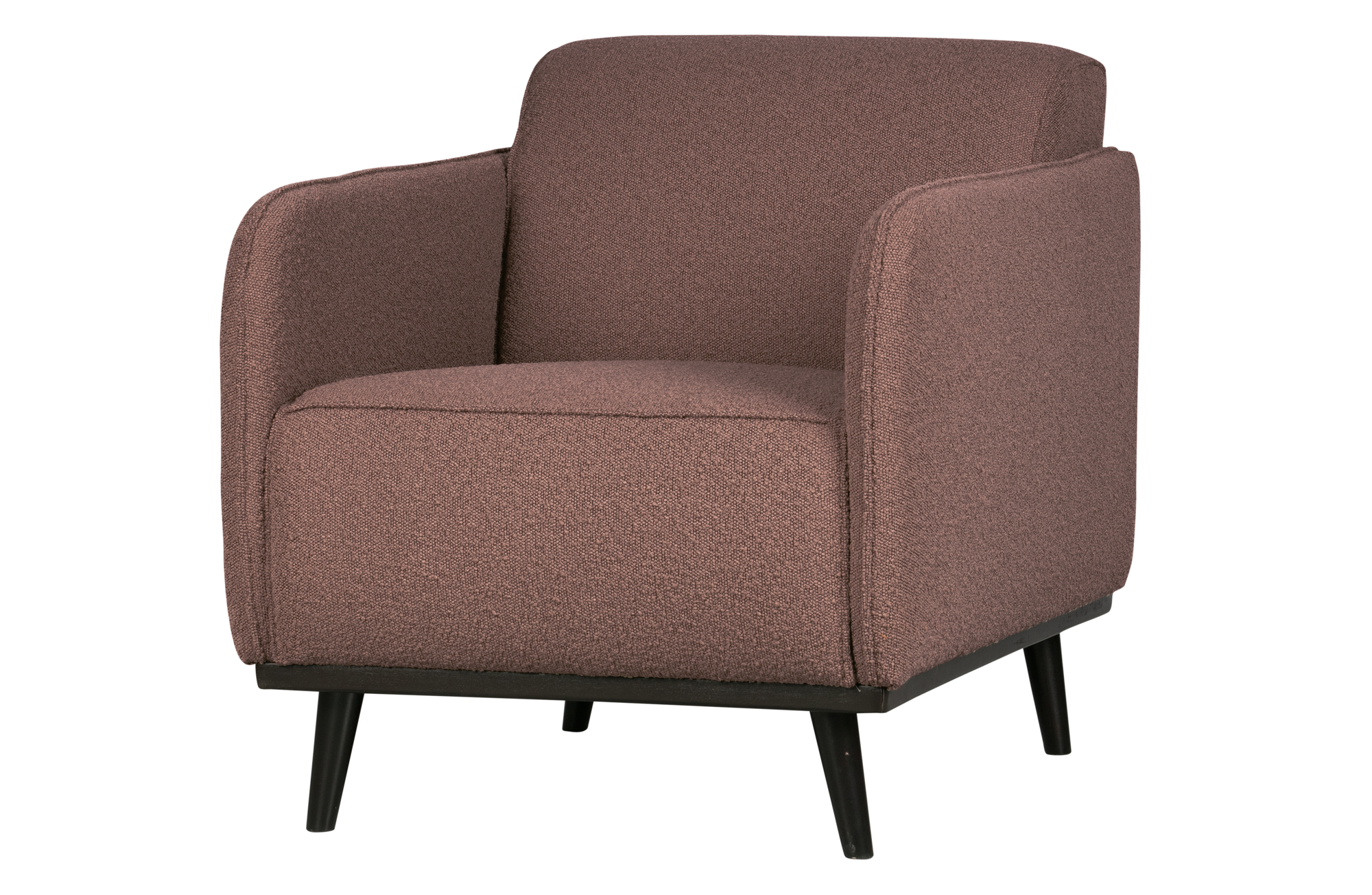 BePureHome fauteuil Statement met arm bouclé Fauteuil Statement met arm Bouclé - Coffee