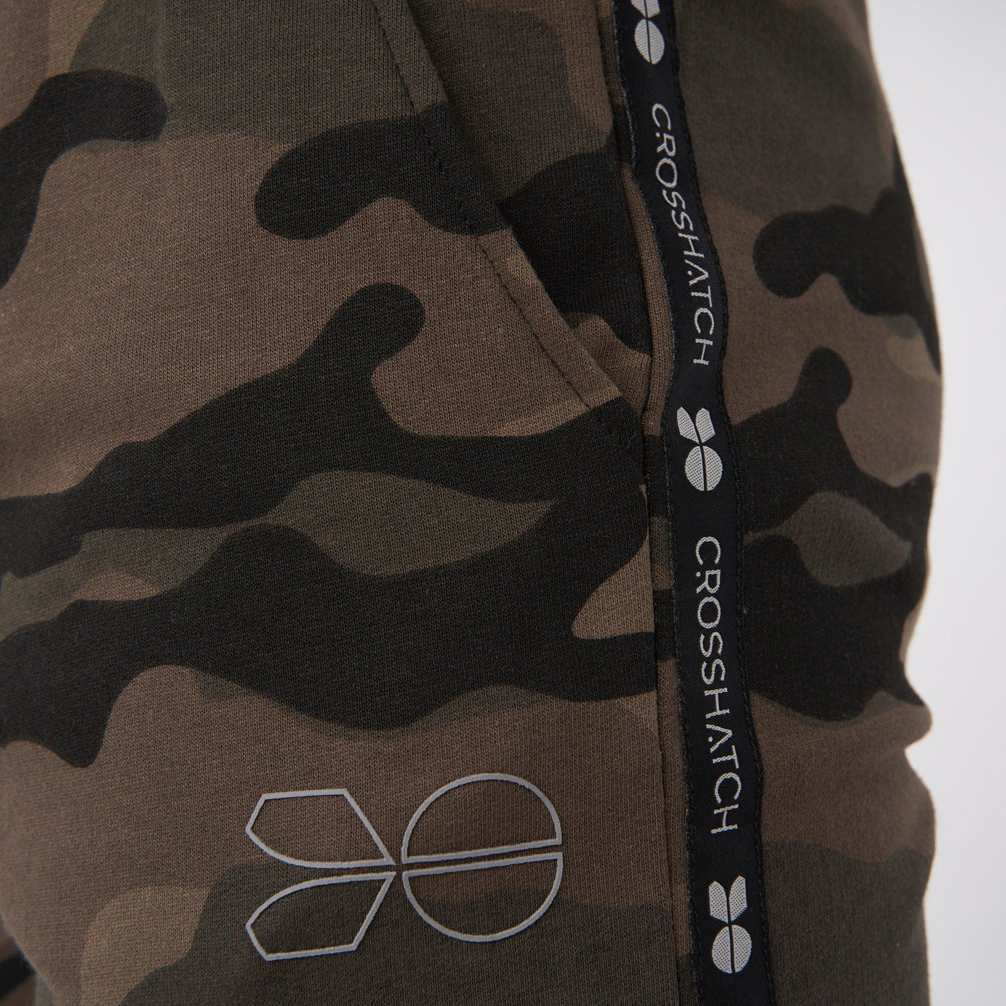 Crosshatch CH Merton Camo Jogers Mens