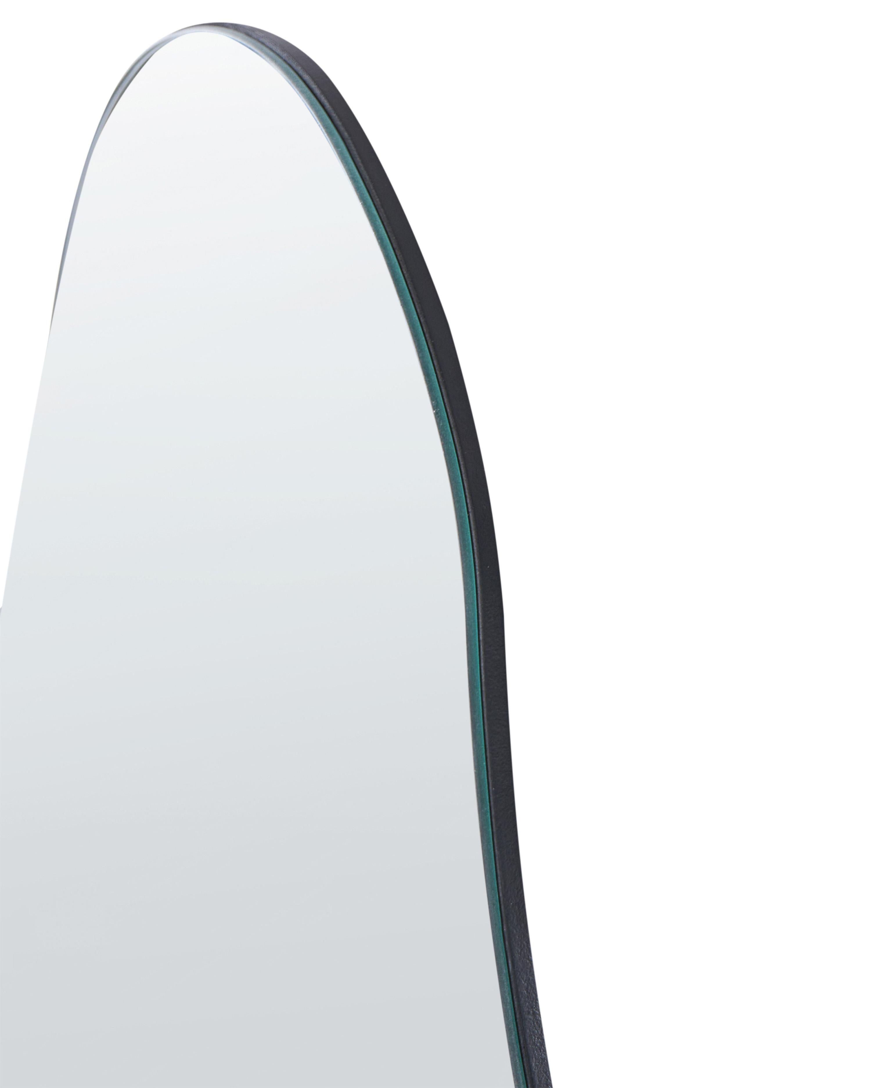 Wandspiegel HERRY 46 cm 76 cm Zilver