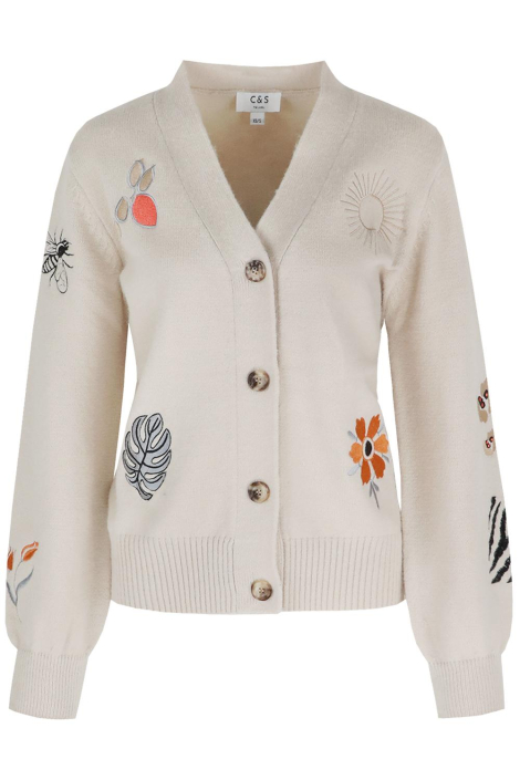 C&S The Label beige dames vest