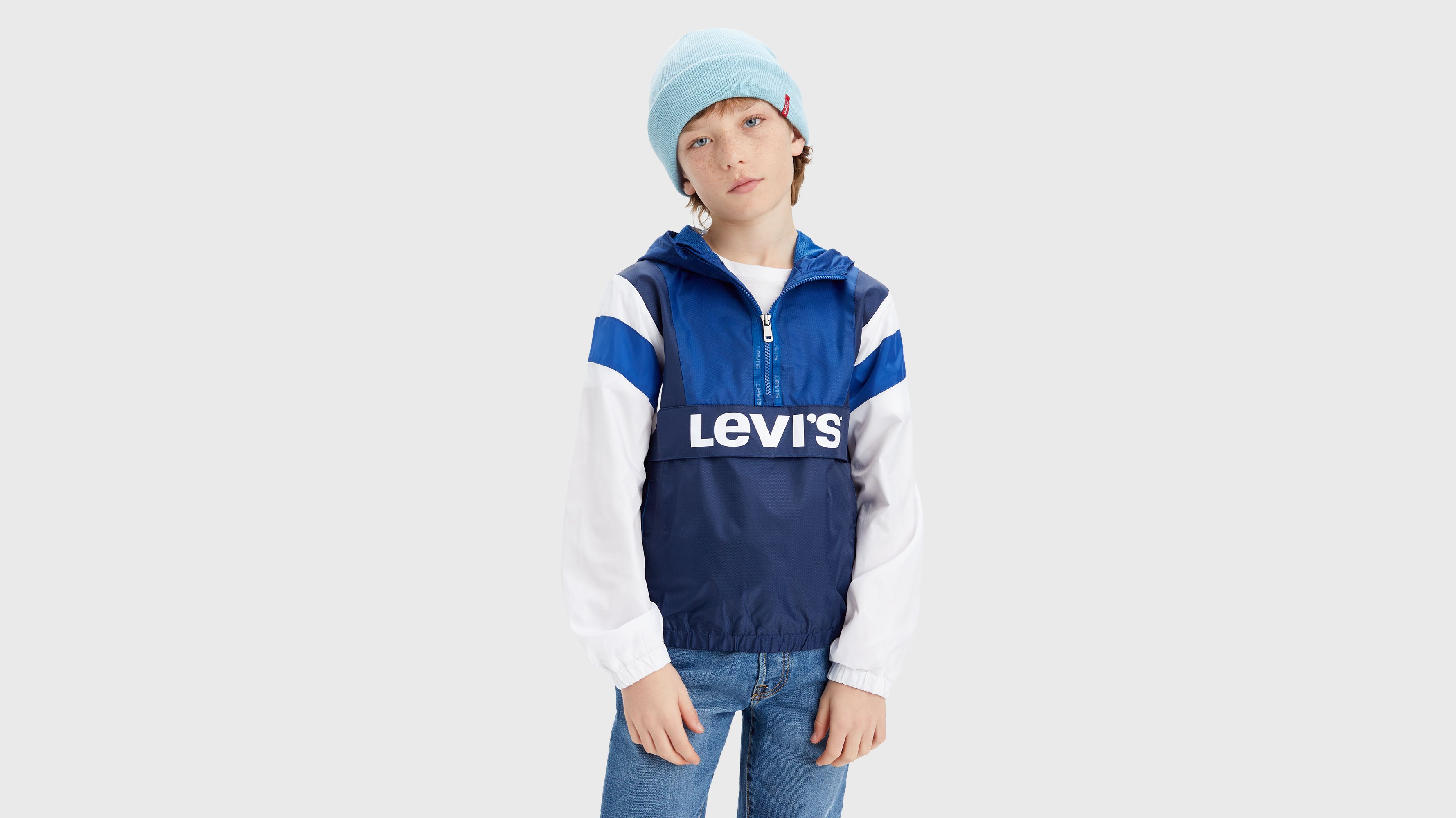 Anorak colorblock - Naval Academy - Bleu