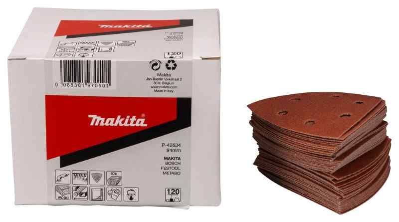 Makita P-42634 Schuurvel K120 Red Velcro