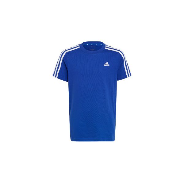 adidas Camisola Essentials 3 Stripes Jr Semi Lucid Blue-White 128 cm - IC0604-128 cm