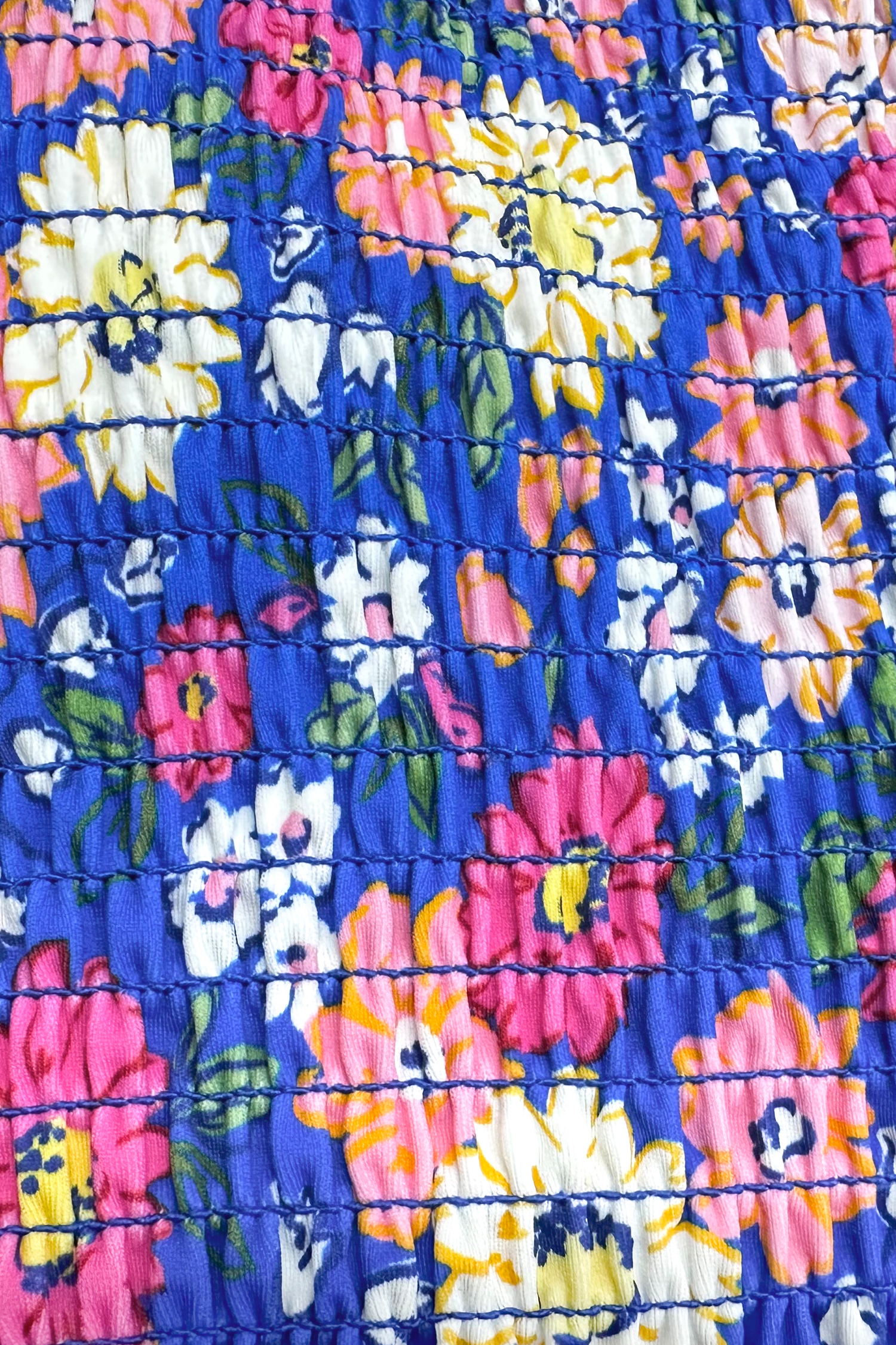 Maillot de bain une pièce à volants et à smocks