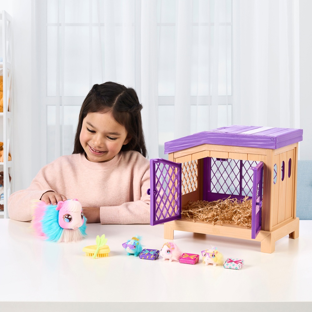 Little Live Pets Mama Surprise Meerschweinchen Regenbogen-Edition