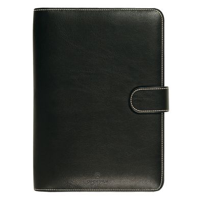 Organiseur Milano - 14 x 18,5 cm - noir - Oberthur