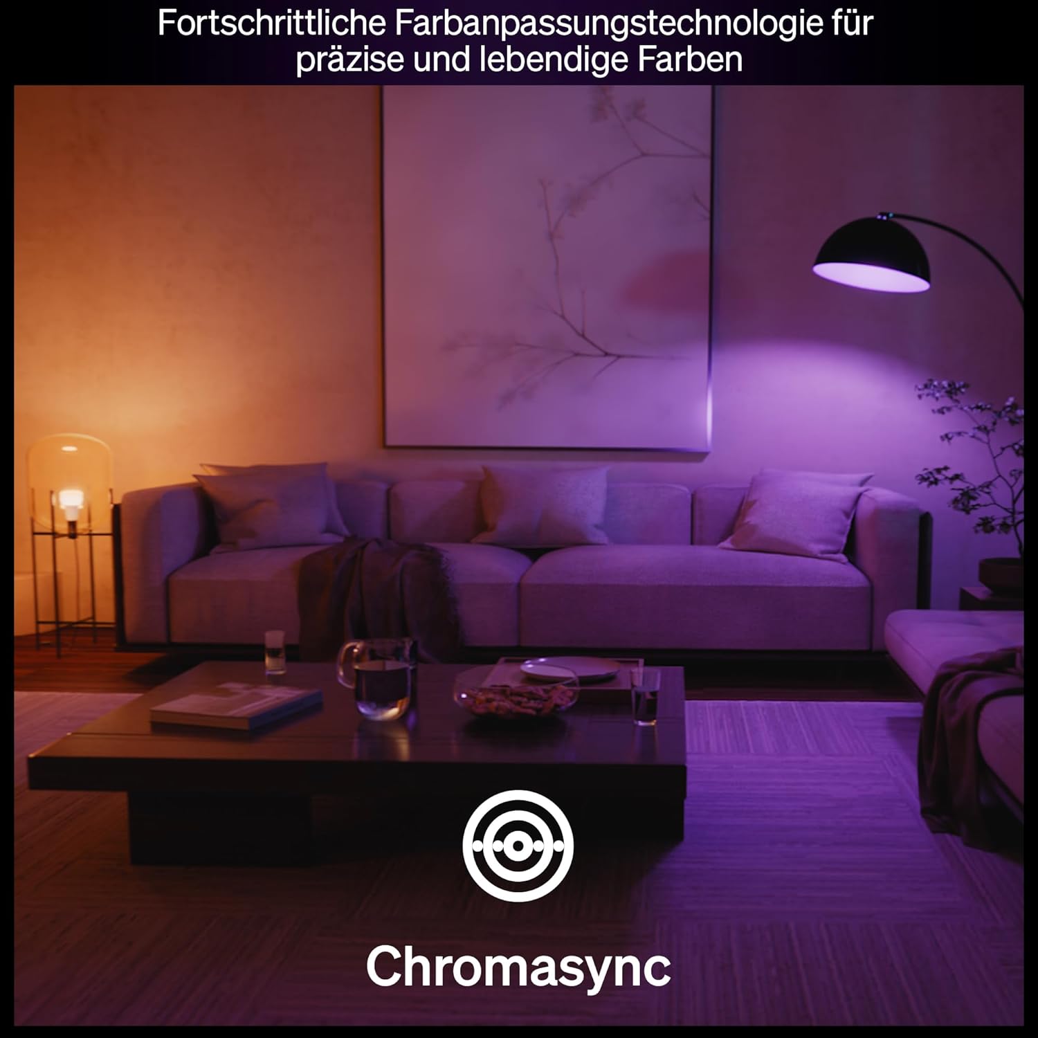 Philips Hue Starter Kit: Bridge+3x E27 Smarte LED Lampen+Smart Button Dimmer, White and Color Ambiance, Funktioniert mit Home, Amazon Alexa,  Assistant, SmartThings