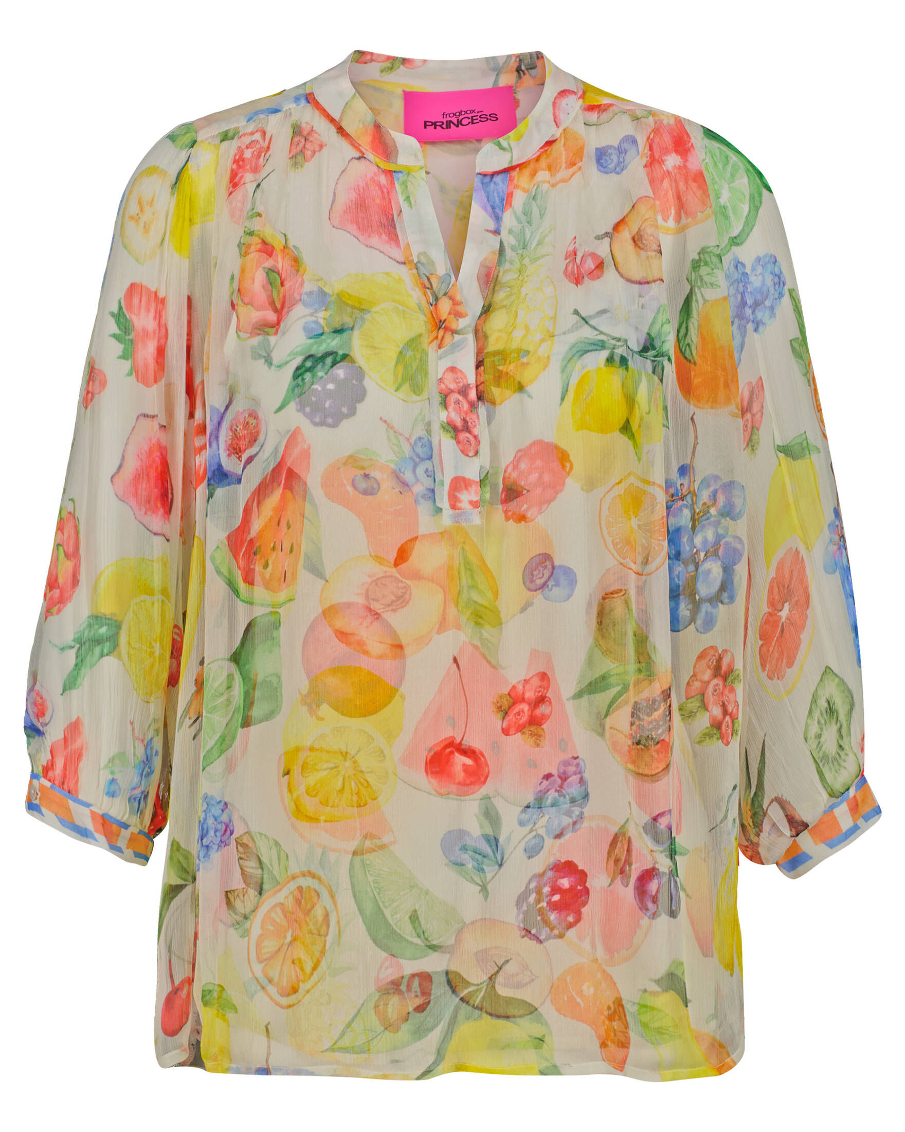 Frogbox| Damen Bluse TUTTI FRUTTI zweiteilig