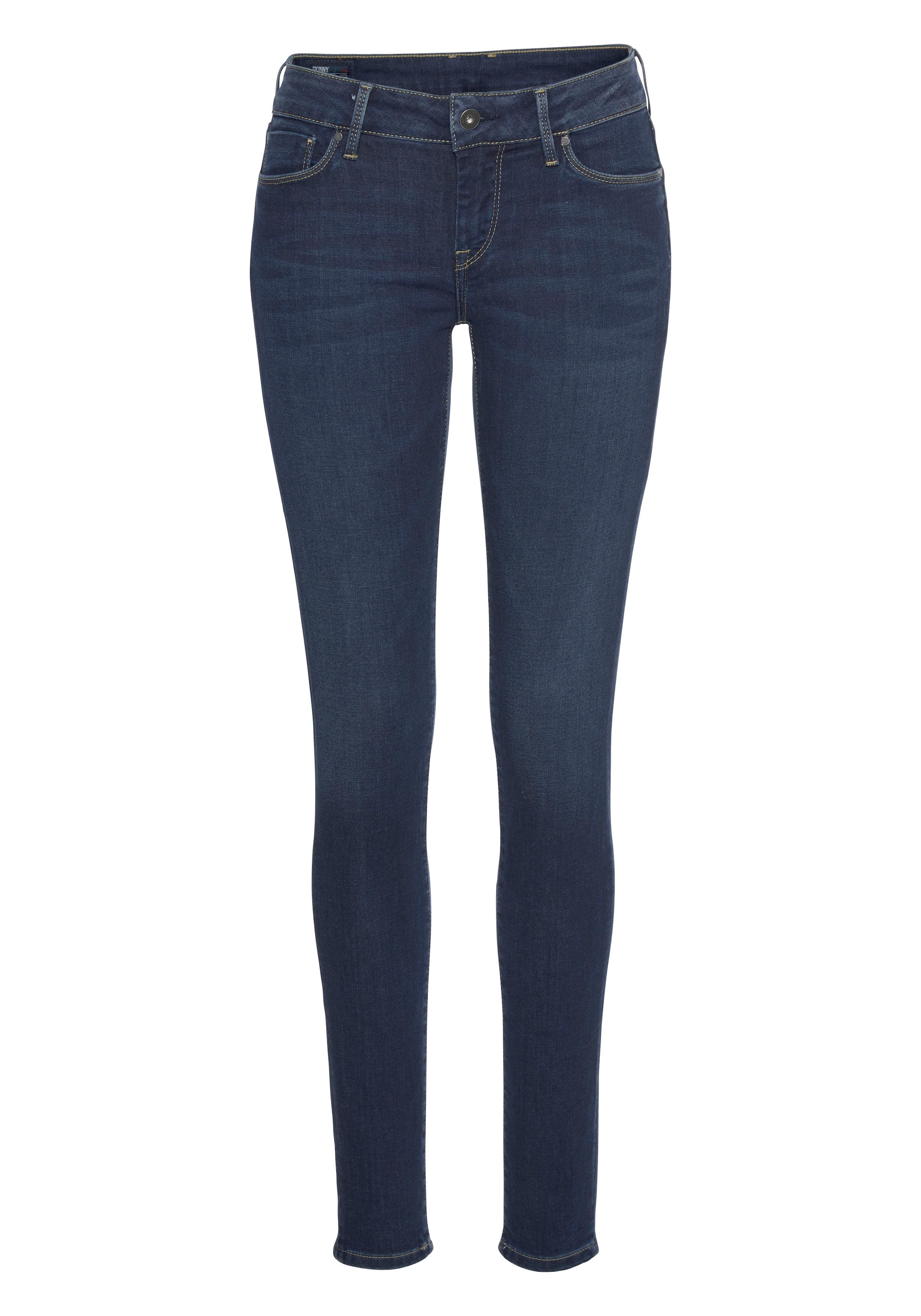 Pepe Jeans Skinny-fit-Jeans »SOHO« im 5-Pocket-Stil mit 1-Knopf Bund und Stretch-Anteil