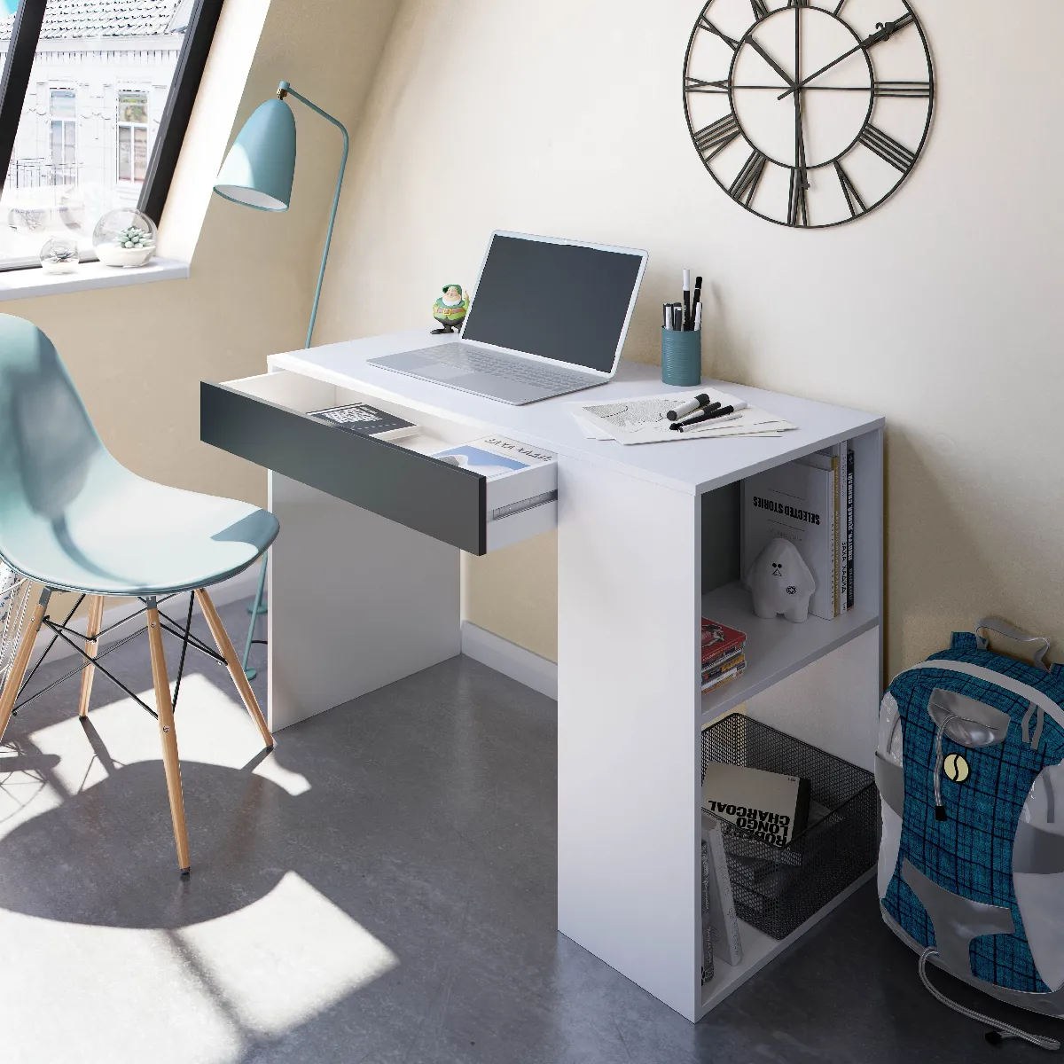 Alter Bureau d'étude - Blanc et Anthracite
