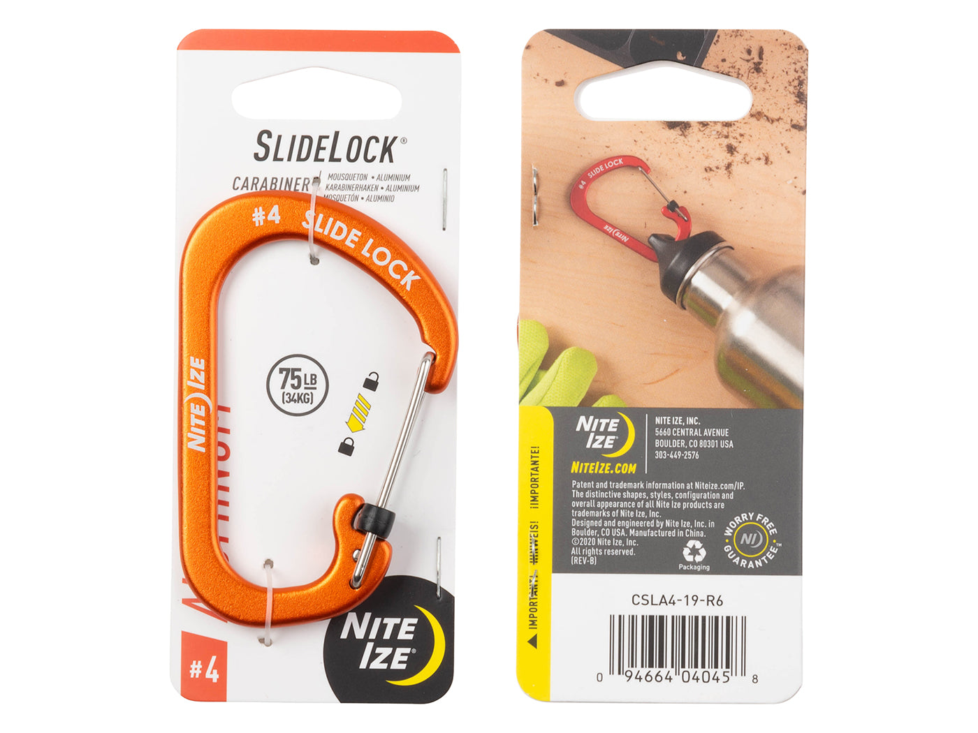 Nite Ize Karabijnhaak Slidelock Aluminium  #4
