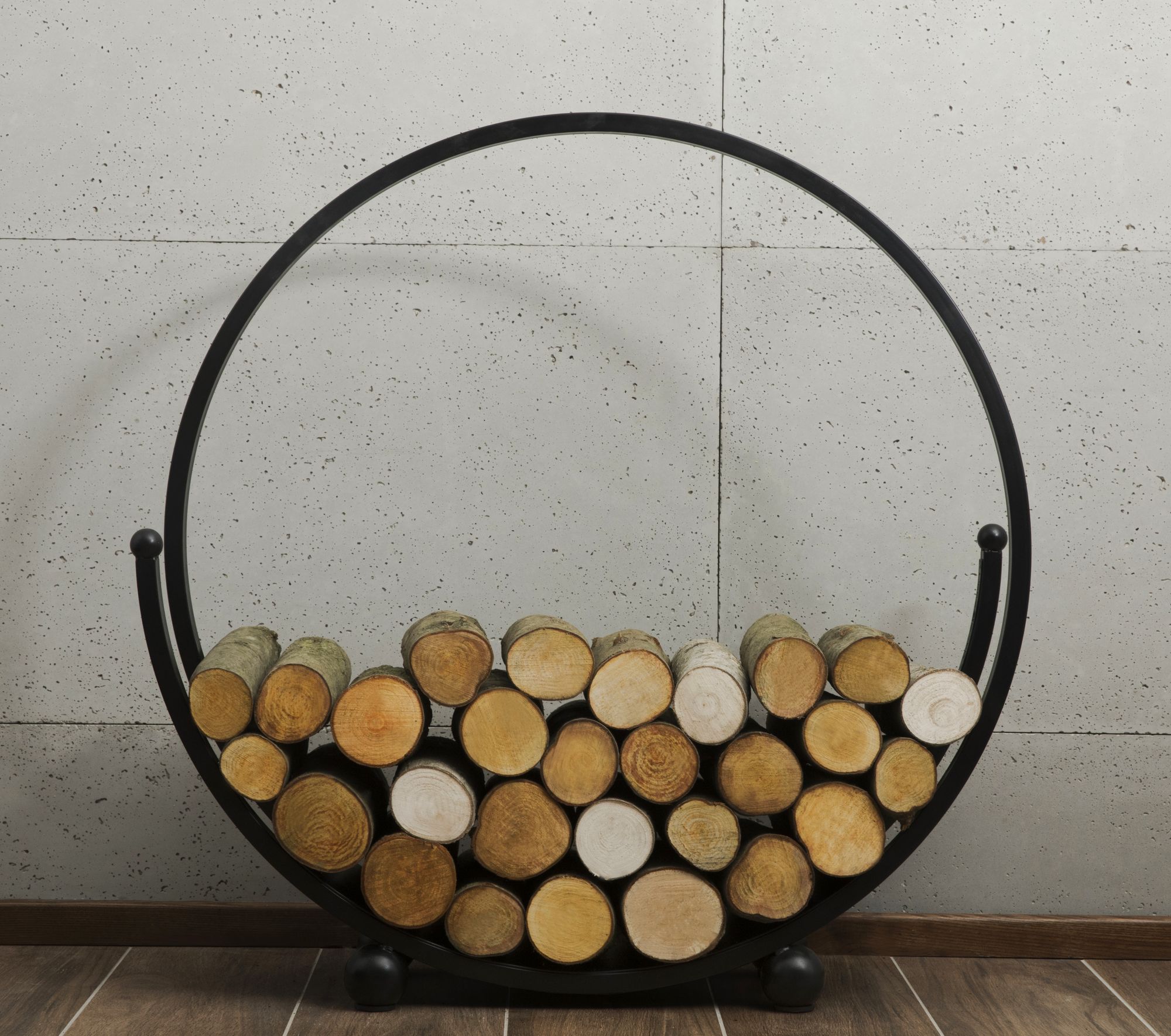 Kaminholzregal „SPIRAL“