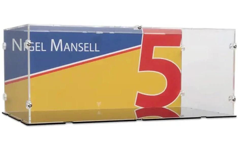 Acryl-Display Williams Racing FW14B mit Nigel Mansell 10353Elegantes Acryl-Display für die LEGO Sammlung