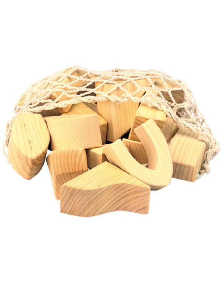 Bauklötzer GROß 17-teilig aus Holz