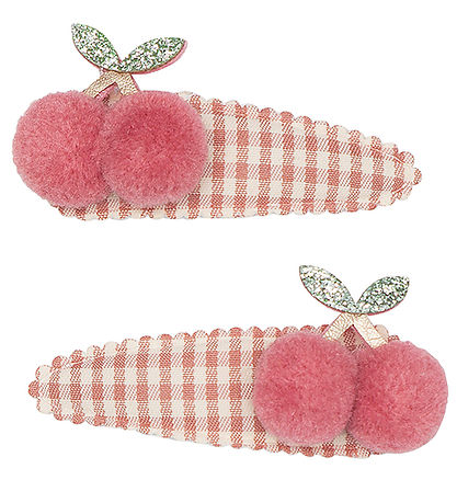 Mimi & Lula H?rsp?nder - 2-pak - Gingham Cherry Tulip