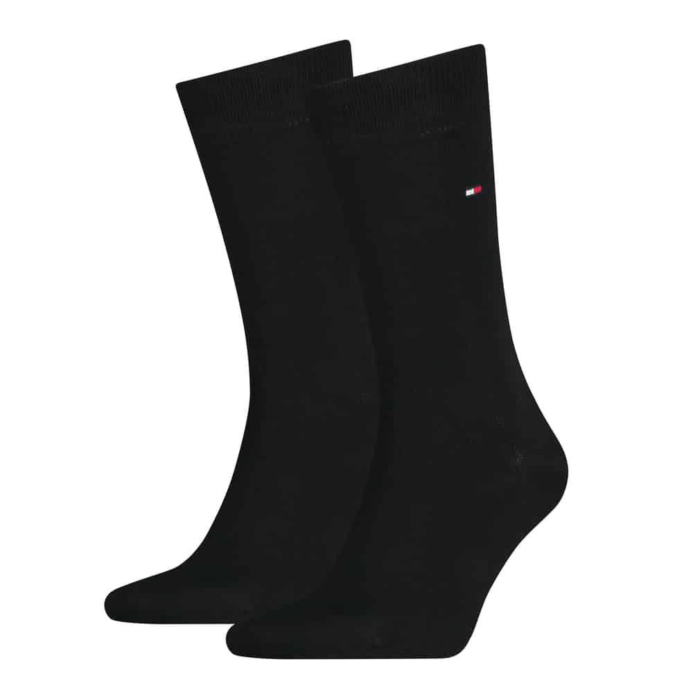 Tommy Hilfiger TH MEN SOCK CLASSIC 2P Socken in Schwarz
