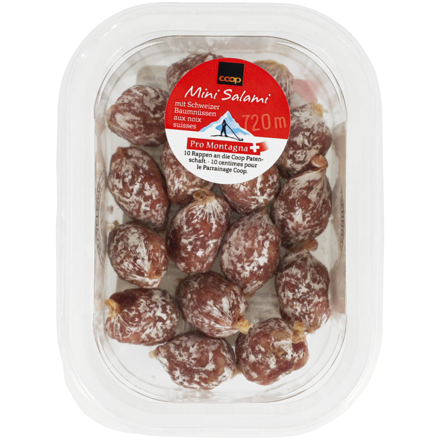 Pro Montagna Salami Perlen mit Baumnüssen