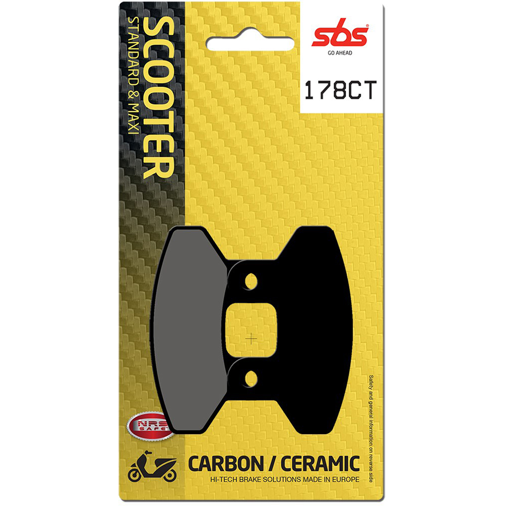 SBS - Plaquettes de frein 178CT (792)