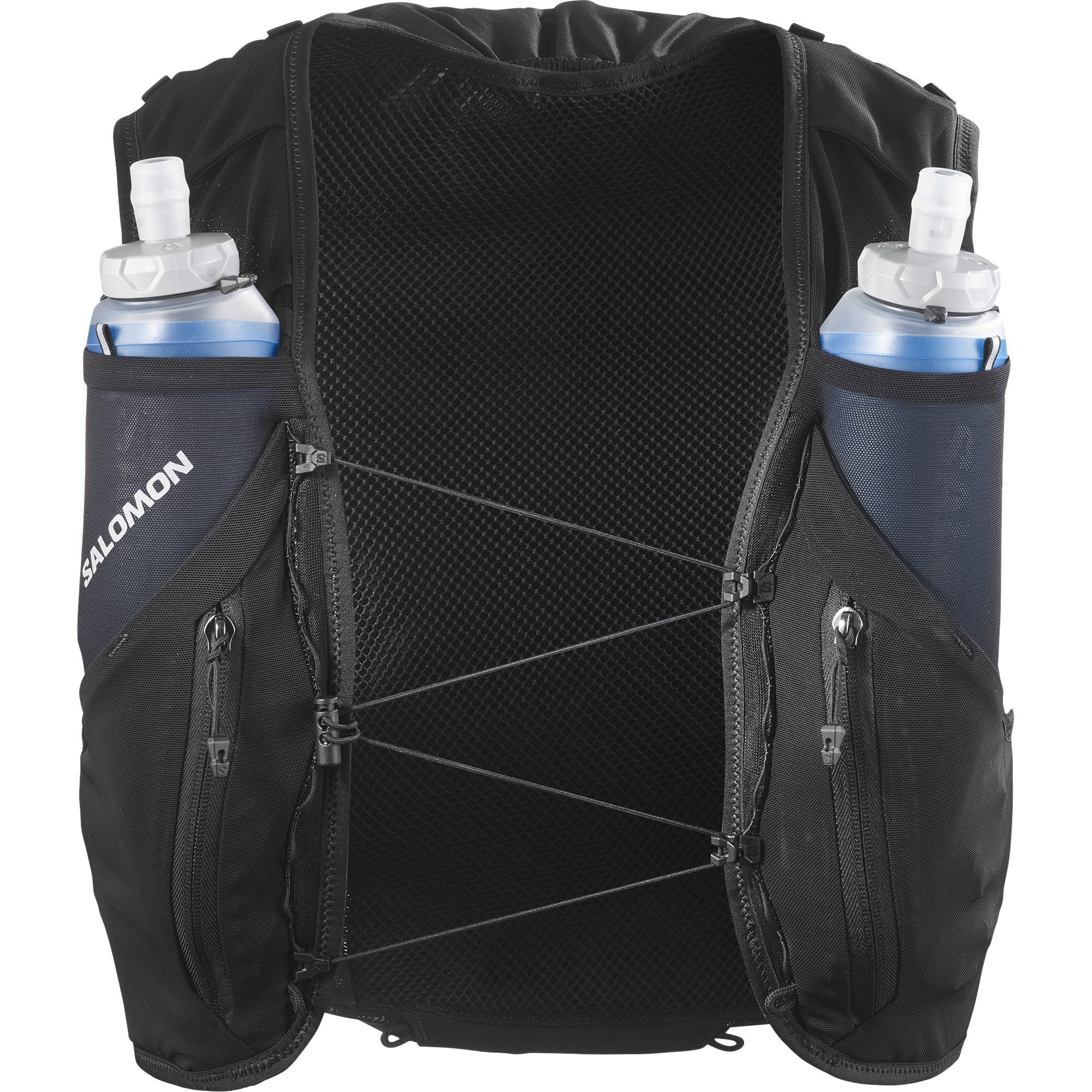 Salomon ADV Skin 12 Laufweste inkl. Flasks schwarz