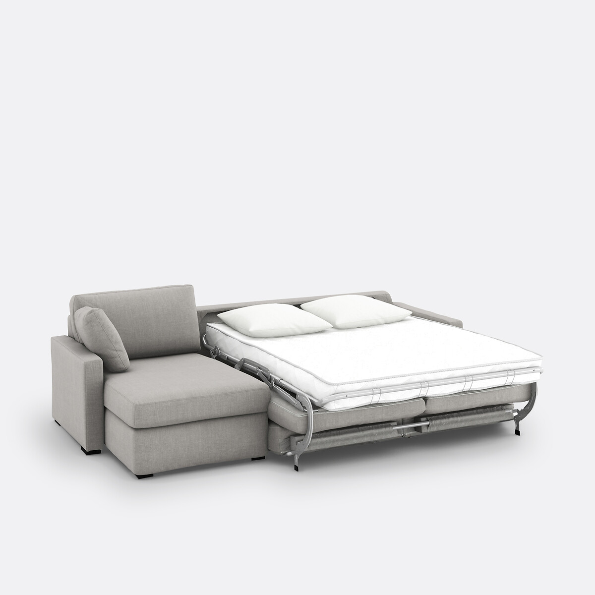 LA REDOUTE INTERIEURS<br>Sofá-cama de canto premium em algodão/espuma, Timor